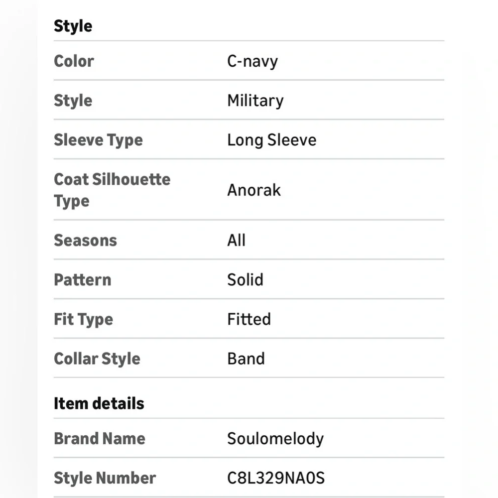 Amazon Women's Military Anorak Jacket - Picture 15 of 16